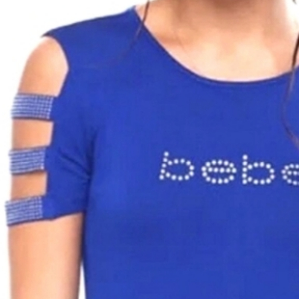Bebe Cold Shoulder Top - Picture 3 of 3